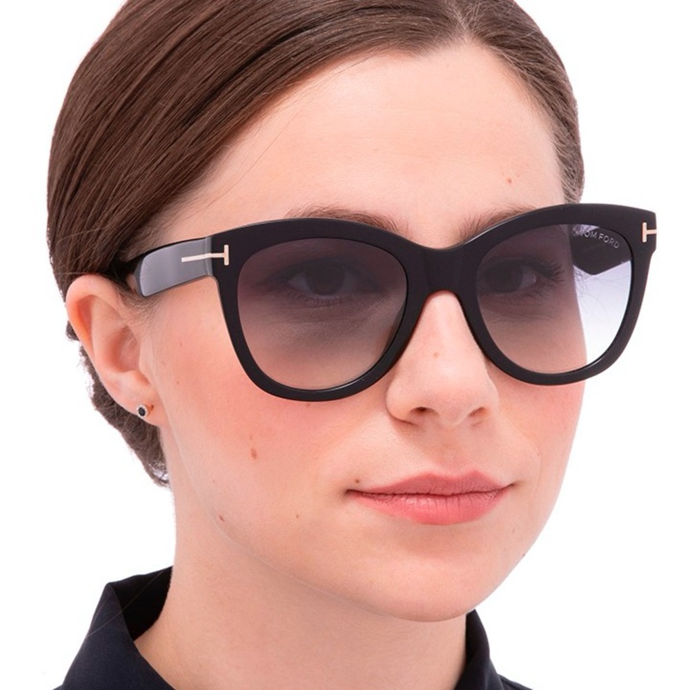 TOM FORD WALLACE BLACK PINK HAVANA/BROWN SUNGLASSES TF870